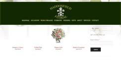 Desktop Screenshot of haddonfieldfloral.com